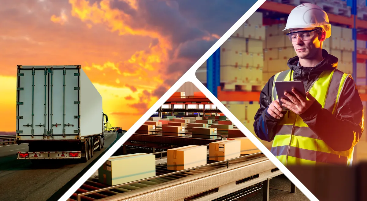 Komplexe Logistik-Infrastruktur